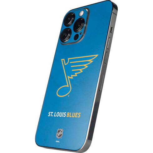NHL St. Louis Blues Distressed iPhone 16 Pro Skin